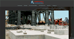 Desktop Screenshot of ambroseconcrete.com